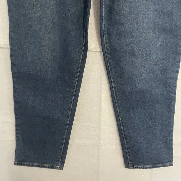 Knox Rose Jeans Women's 10 Medium Wash Embroidered Straight Leg Ankle Boho NEW - Picture 4 of 10